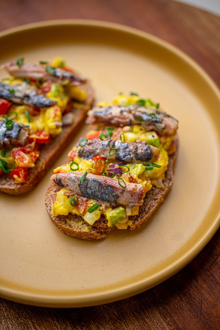 Avocado Sardine Toast