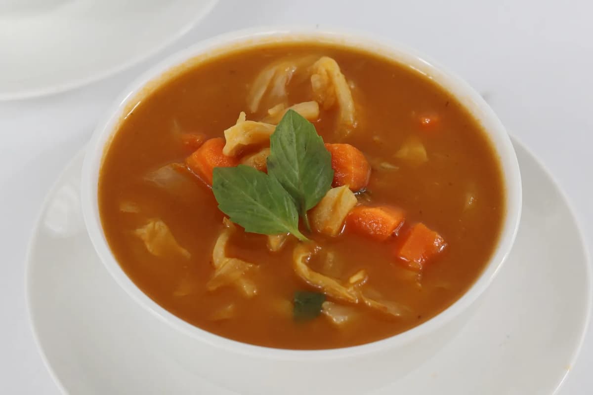 Cabbage Chicken Soup