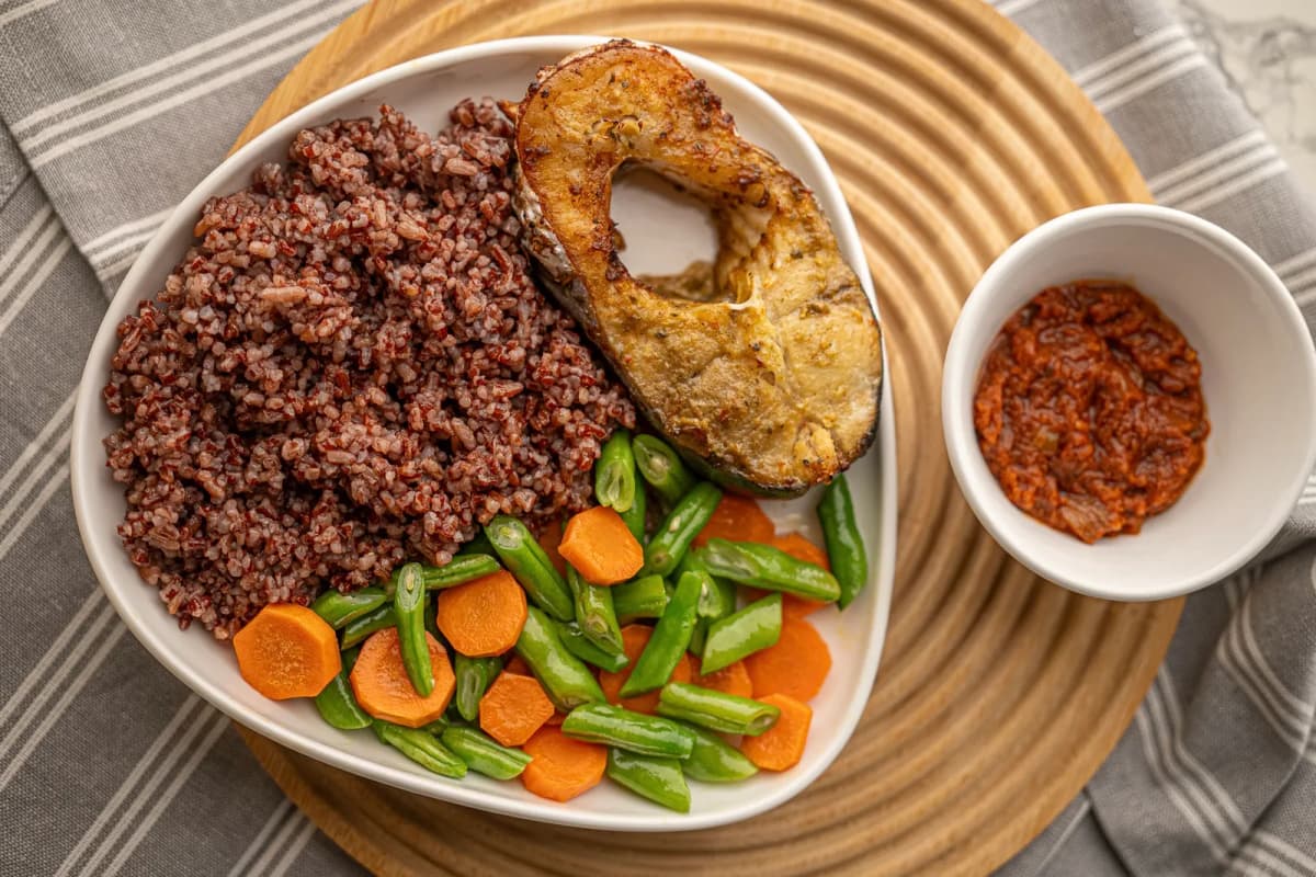 Brown Rice Veggie Bowl