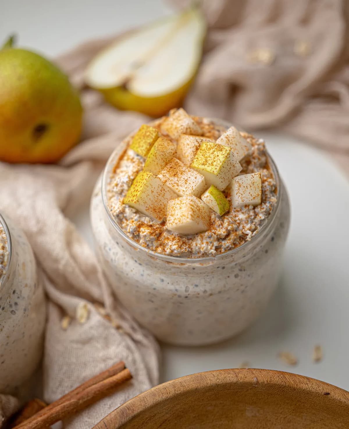 Apple Cinnamon Overnight Oats