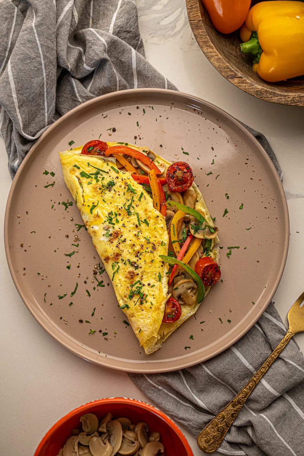 Vegetable Omelette