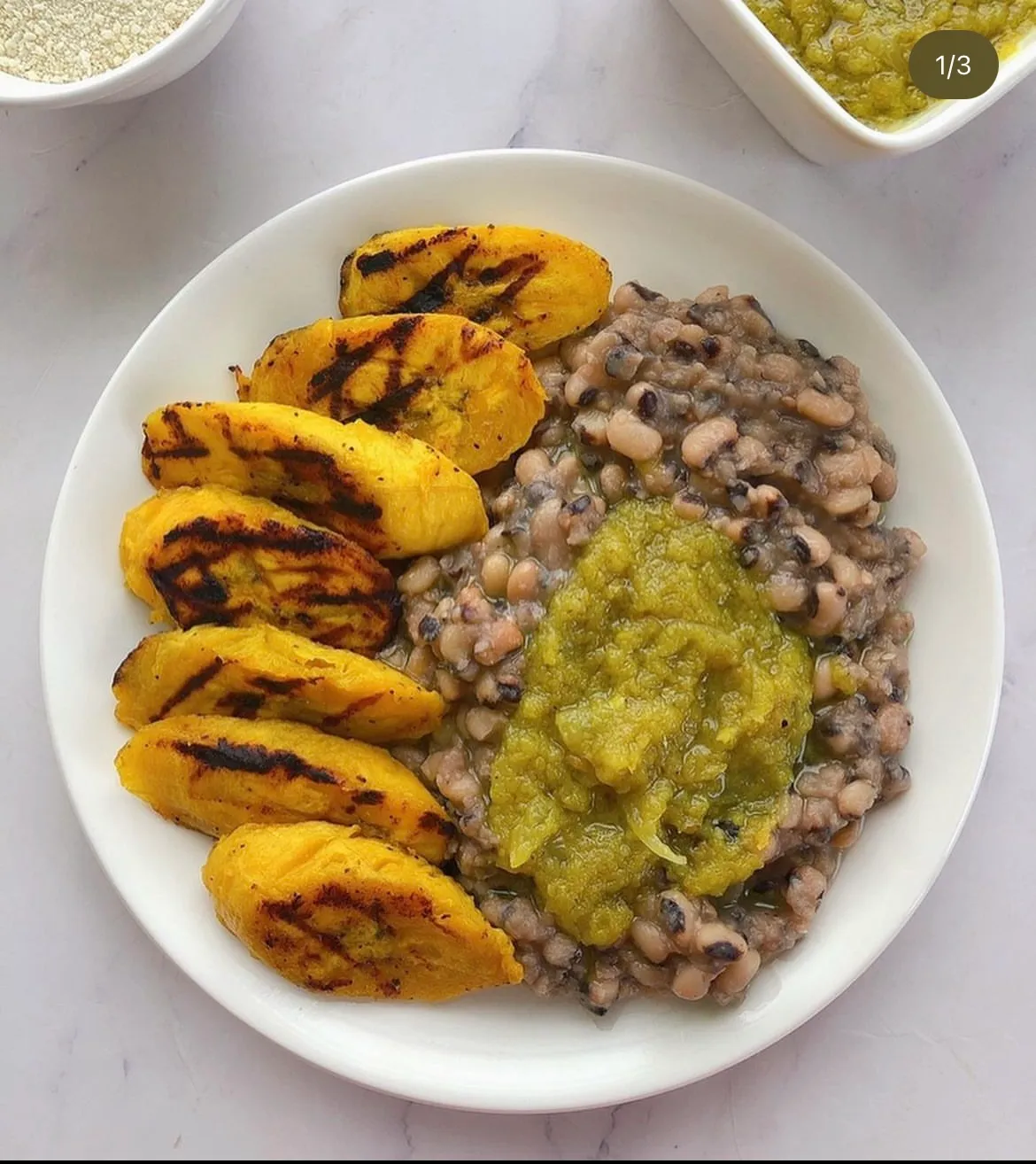 Beans with Coconut Chilli Sauce